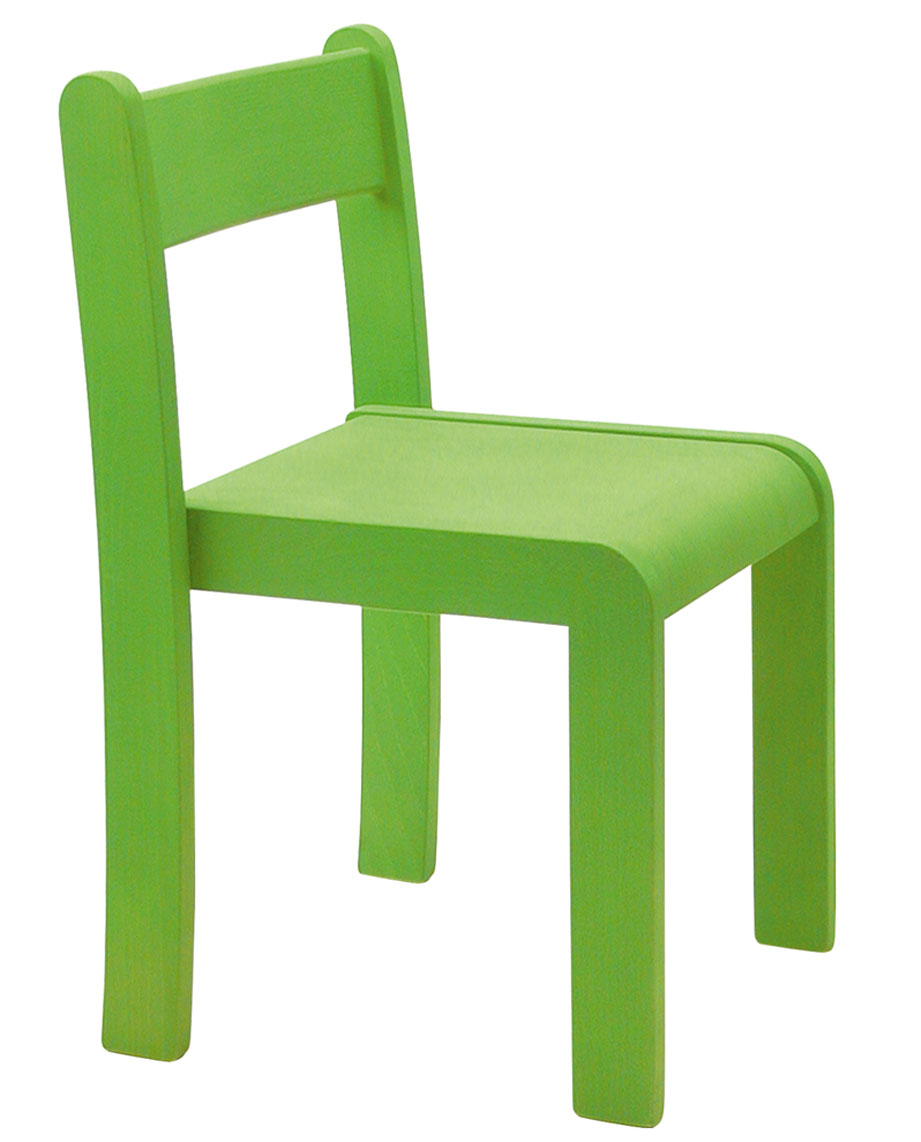 silla verde