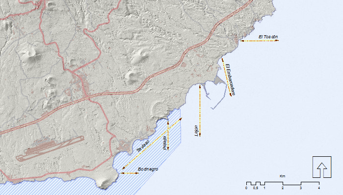 mapa web transectos bionomicos